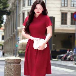 Elora Pleat Dress - HQM8090