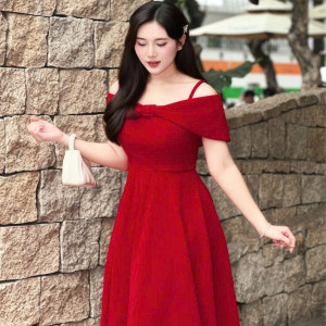Velvet Grace Dress - HQM8040