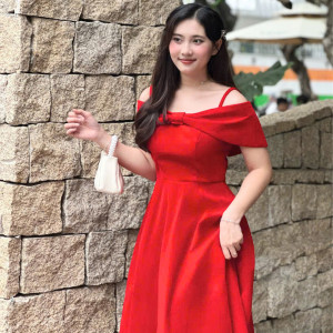 Velvet Grace Dress - HQM8040