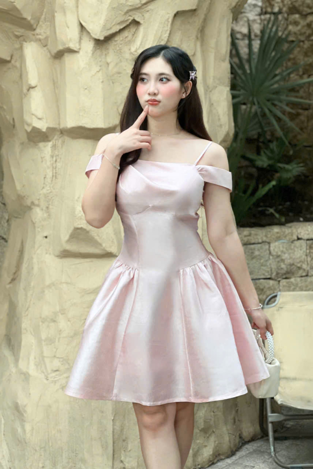 Lumière Touch Dress - HQM8035