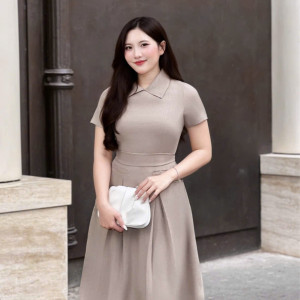 Elora Pleat Dress - HQM8090