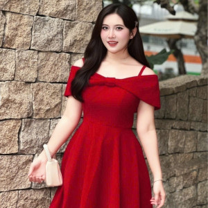 Velvet Grace Dress - HQM8040