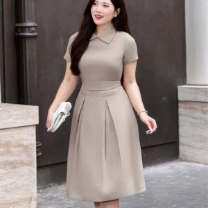 Elora Pleat Dress - HQM8090
