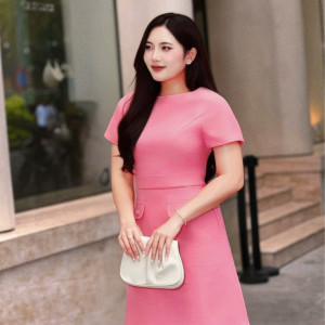Alina Linen Dress - HQM8086