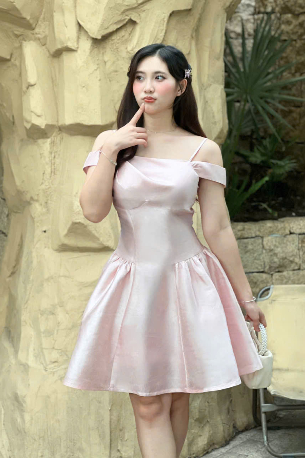 Lumière Touch Dress - HQM8035