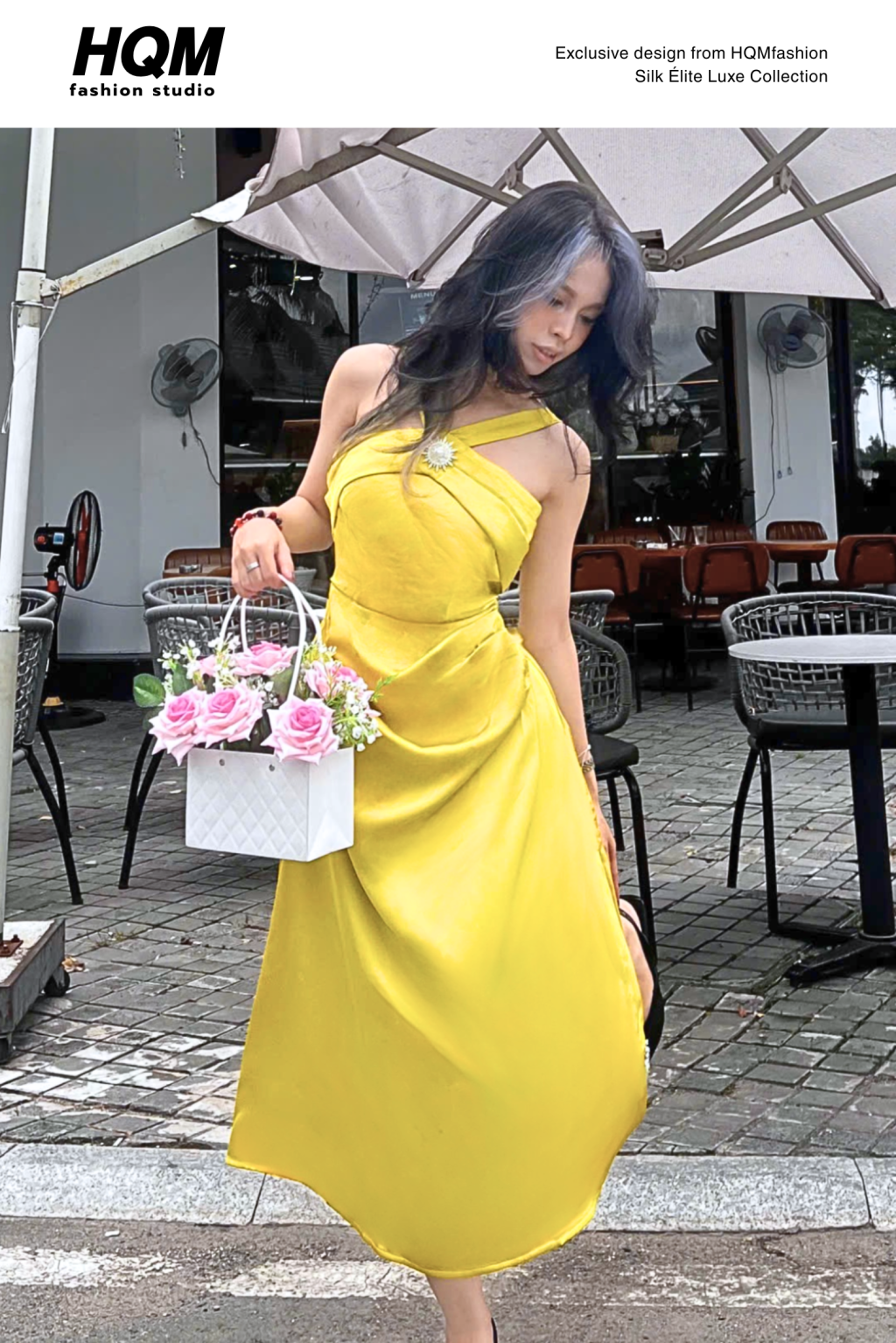 Đầm Lụa Cổ Yếm - Hera Luxe l Duyên Dáng Thanh Lịch, Kiêu Sa Cùng Lụa Tô Châu Cao Cấp