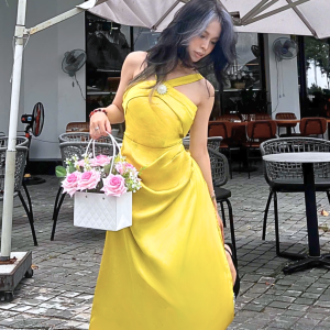 Đầm Lụa Cổ Yếm - Hera Luxe l Duyên Dáng Thanh Lịch, Kiêu Sa Cùng Lụa Tô Châu Cao Cấp